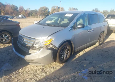 2011 Honda Odyssey Ex из США, поврежденный, VIN 5FNRL5H49BB051990